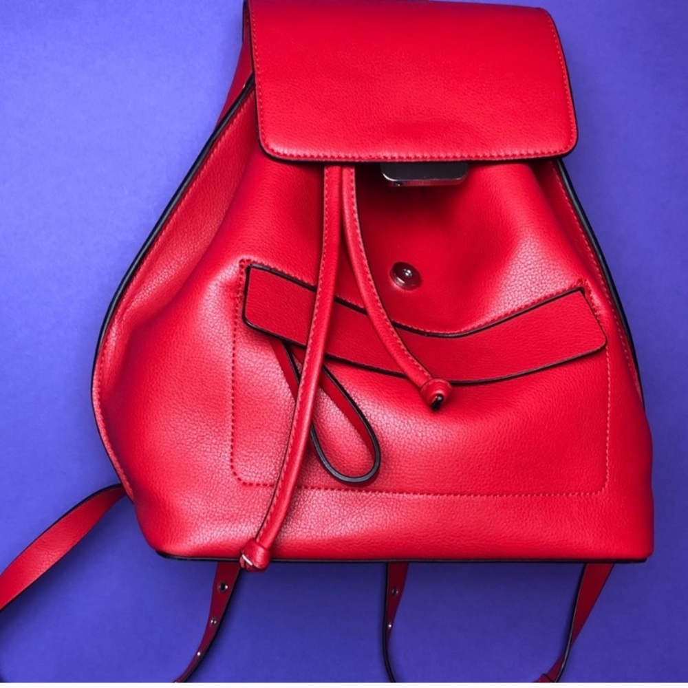 Zara Red backpack